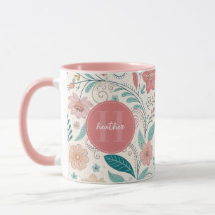 Fleurs Whimsical mignonnes Mugs