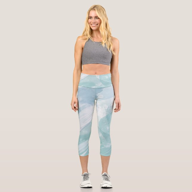 Flexibilité à la mode : Pantalons de yoga et Leggi (Recto)