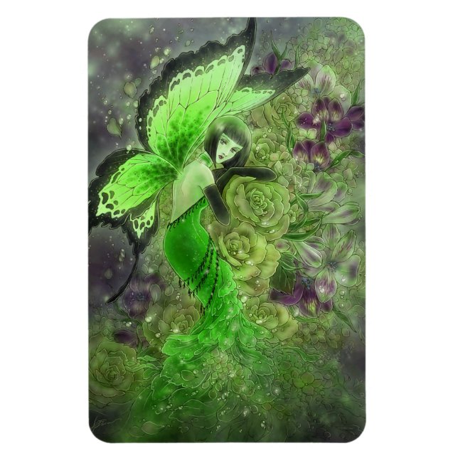 Flexible Absinthe Fairy Imaginaire Art Magnet (Vertical)