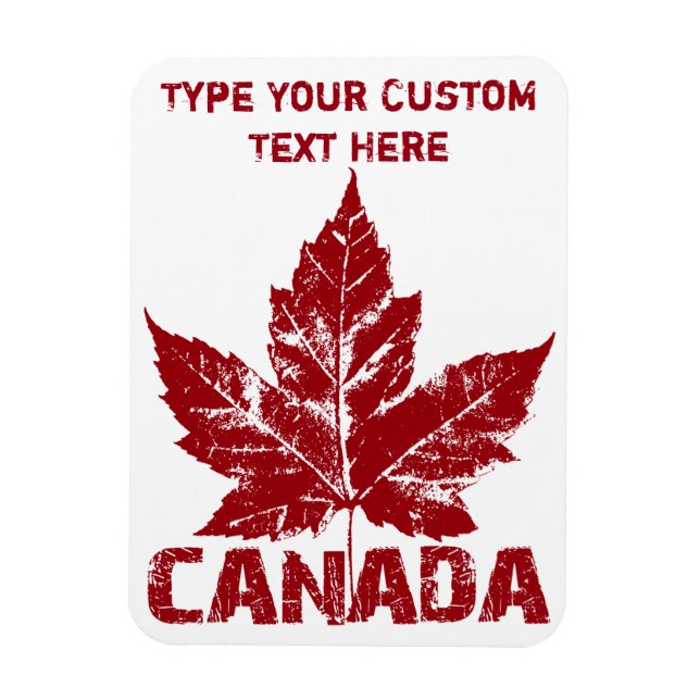 Flexible Aimant personnalisé cool Canada Magnet Canada (Vertical)