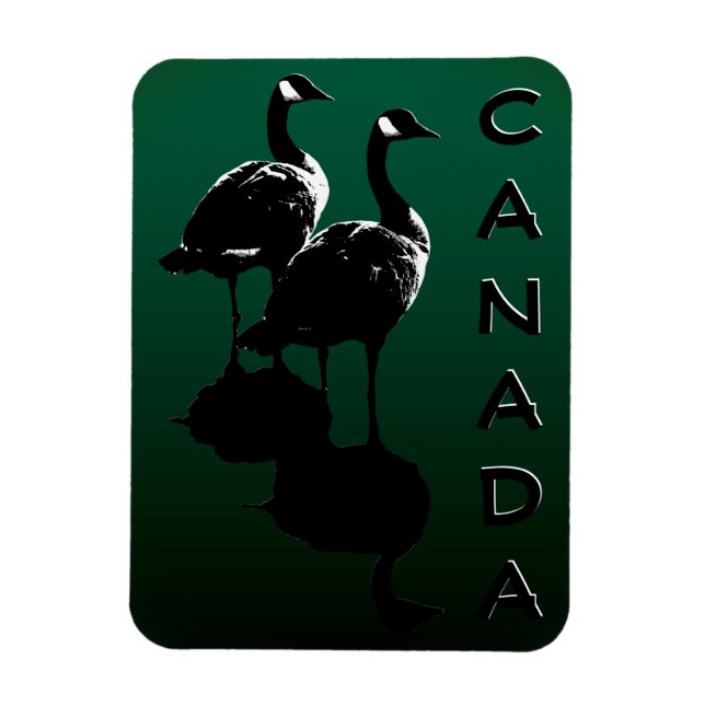 Flexible Aimants frigorifiques Canada Goose Magnet Canada (Vertical)