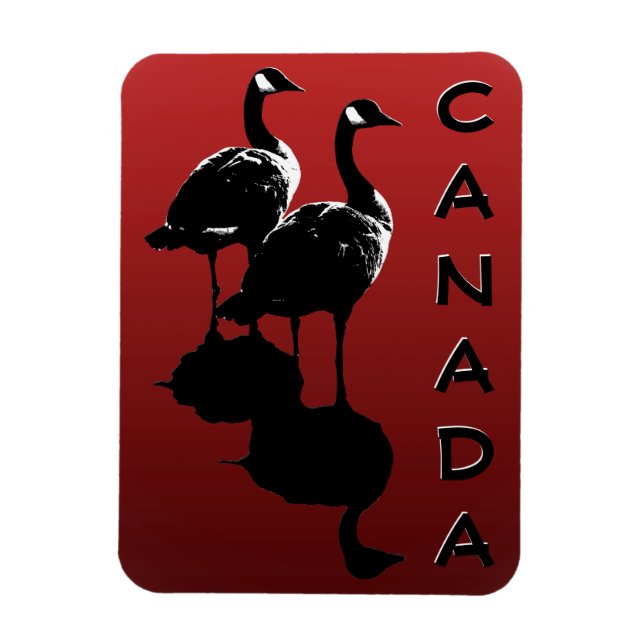 Flexible Aimants frigorifiques Canada Goose Magnet Canada (Vertical)