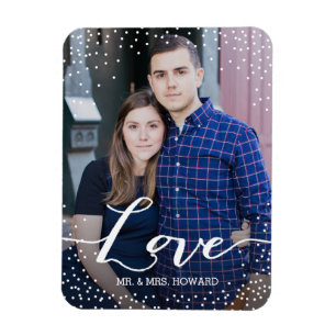 Flexible Aimer personnalisé Magnet photo Mariage