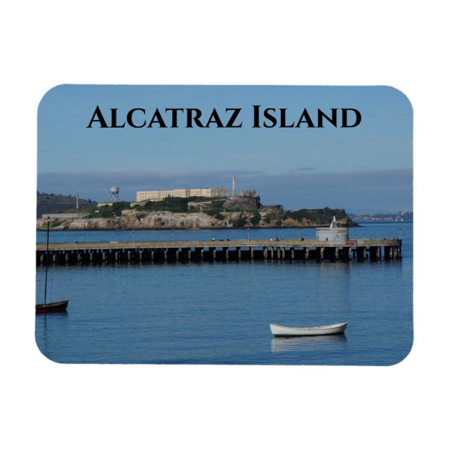 Flexible Alcatraz Island - San Francisco #6 Magnet (Horizontal)
