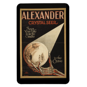 Flexible Alexander Magicien Crystal Seer Magnet