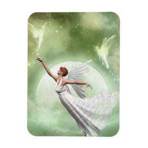 Flexible Angel 1 - Parmi les amis Premium Magnet