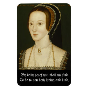 Flexible Anne Boleyn Citation Magnet