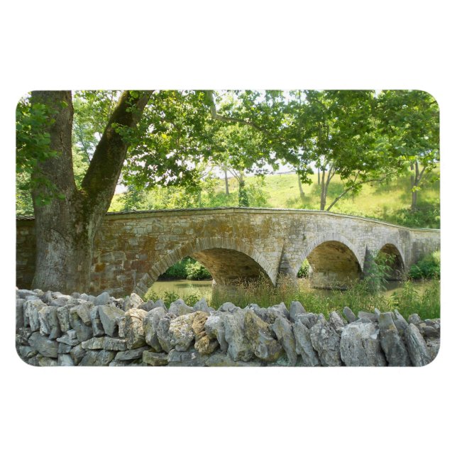 Flexible Antietam: Burnside's Bridge Photo Magnet (Horizontal)