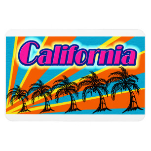 Flexible Arbres californiens Sun & Palm #1 Magnet