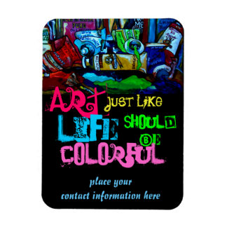Flexible Art Marketing Magnet