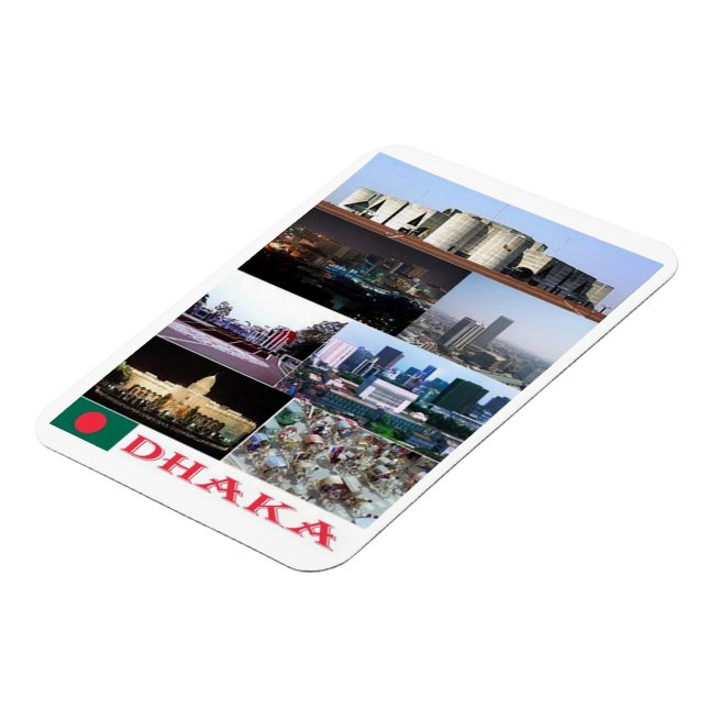 Flexible Bangladesh - Dhaka - Magnet (Côté Gauche)