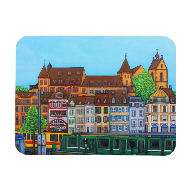 Flexible Barfüsserplatz Rendez-vous Magnet par Lisa Lorenz (Horizontal)