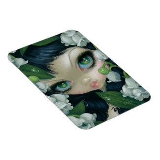 Flexible "Beautés douteuses XI : Lily de la Vallée" Magnet