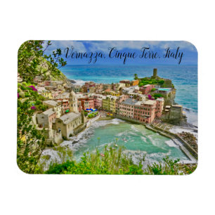 Flexible Beautiful Vernazza, Italy Magnet