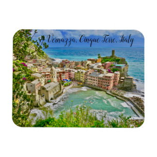 Flexible Beautiful Vernazza, Italy Magnet