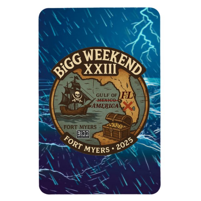 Flexible BiGG Weekend XXIII Magnet (Vertical)
