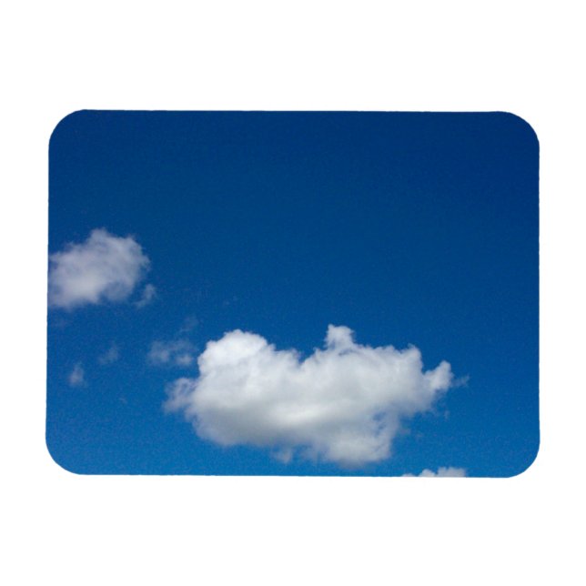 Flexible Blue Sky est la limite Premium Flexi Magnet (Horizontal)