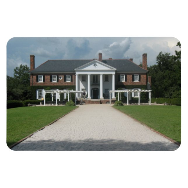 Flexible Boone Hall Plantation, Charleston SC Magnet (Horizontal)