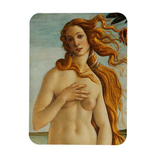 Flexible Botticelli La naissance de Vénus Magnet (Vertical)