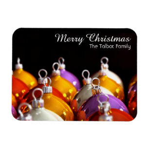 Flexible Boules de Noël Magnet de Noël personnalisé