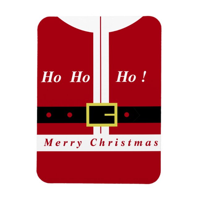 Flexible Cadeaux de Noël Magnet Père Noël - Drôle (Vertical)