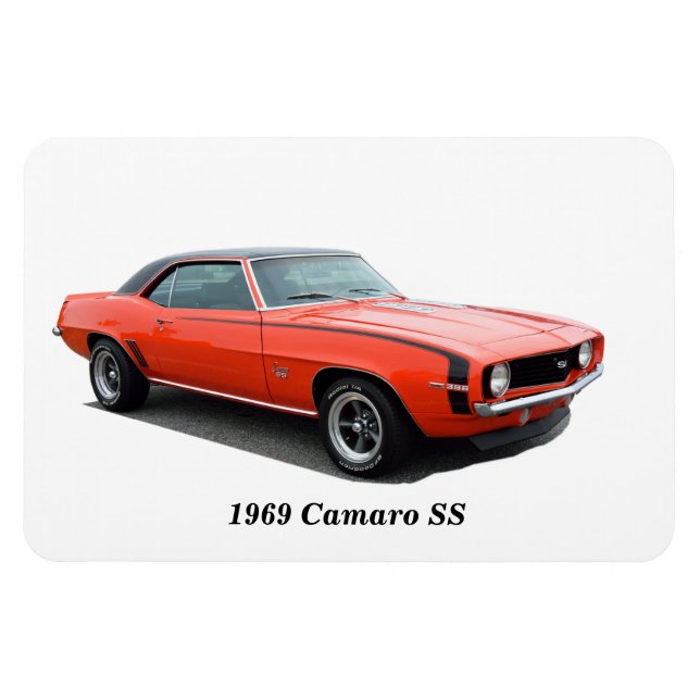 Flexible Camaro SS Magnet 1969 (Horizontal)