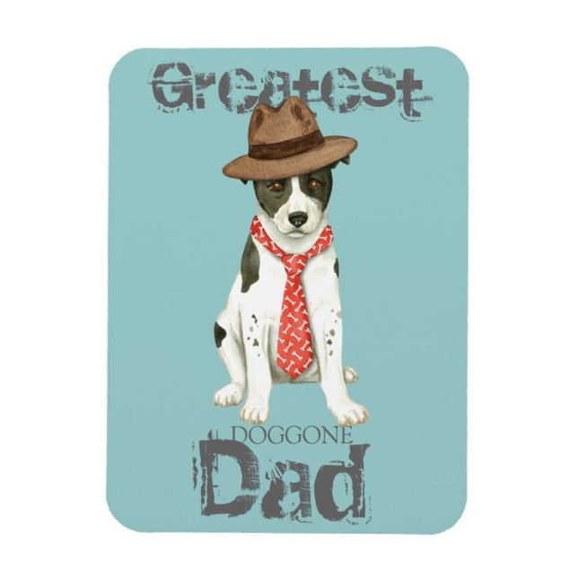 Flexible Canaan Chien Papa Magnet (Vertical)