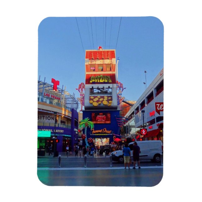 Flexible Centre-ville Las Vegas #2 Magnet (Vertical)