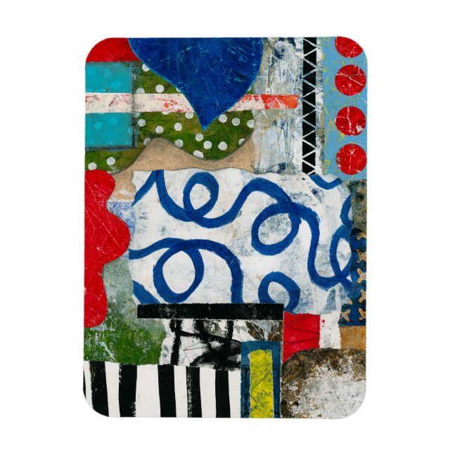 Flexible Chemin vers l'avant Ahead Refrigerator Magnet (Vertical)