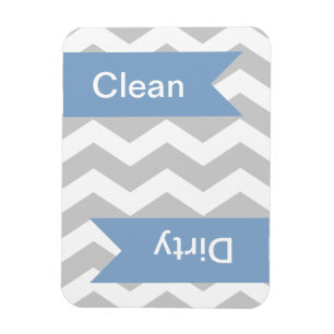 Flexible Chevron gris propre - magnet sale de