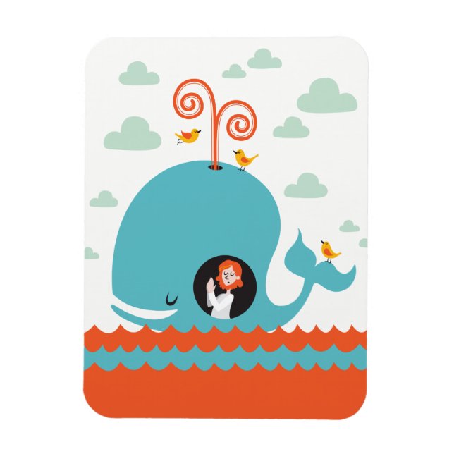 Flexible Christian Magnet Bible Story Jonah And The Whale (Vertical)