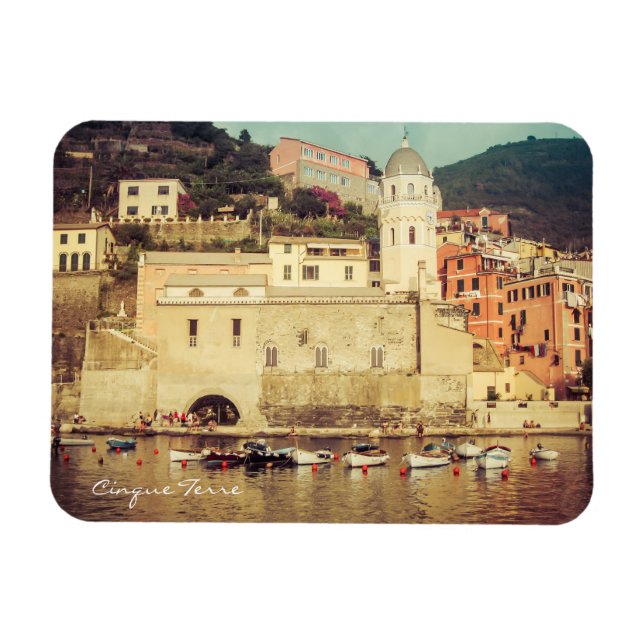 Flexible Cinque Terre Italie Magnet (Horizontal)