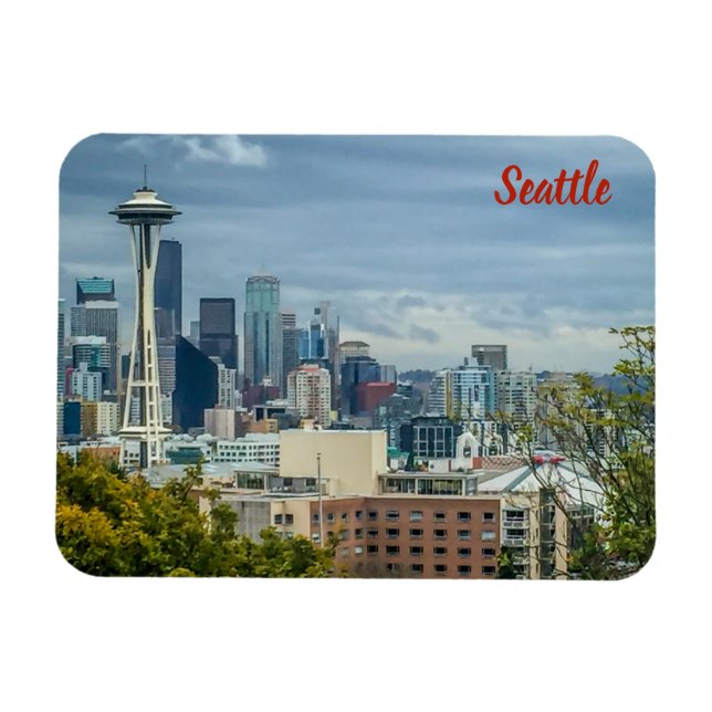 Flexible City of Seattle Magnet (Horizontal)