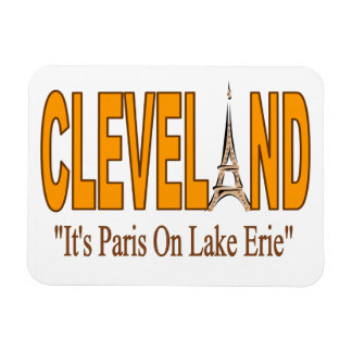 Flexible Cleveland, c'est Paris sur le lac Erie Magnet