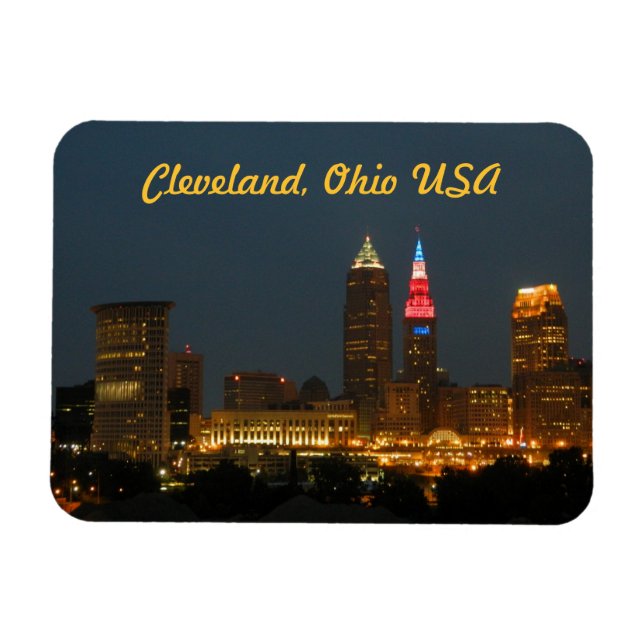 Flexible Cleveland, Ohio États-Unis - Magnet photo (Horizontal)