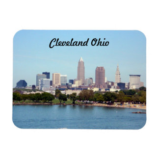 Flexible Cleveland, Ohio Lake Skyline Magnet