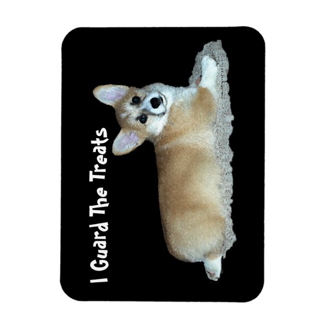 Flexible Corgi Magnet (Vertical)