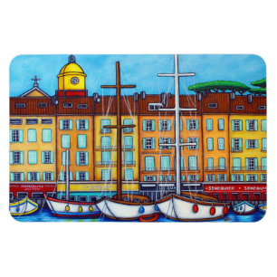 Flexible Couleurs de Saint-Tropez Magnet par Lisa Lorenz