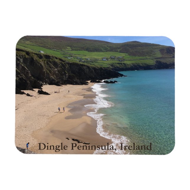 Flexible Coumeenoole Beach Dingle Peninsula, Irlande Magnet (Horizontal)