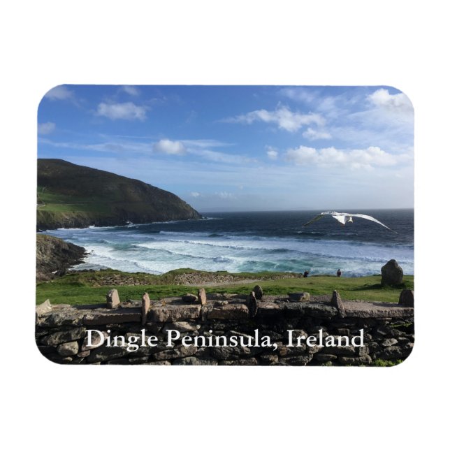 Flexible Coumeenoole Beach Dingle Peninsula, Irlande Magnet (Horizontal)