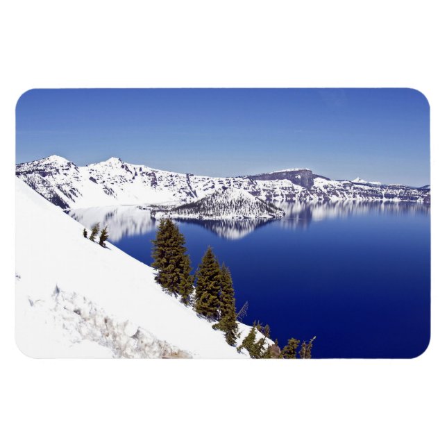 Flexible Crater Lake Oregon Magnet (Horizontal)