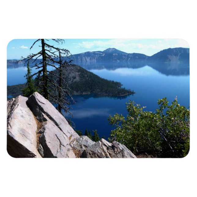 Flexible Crater Lake Oregon Magnet (Horizontal)