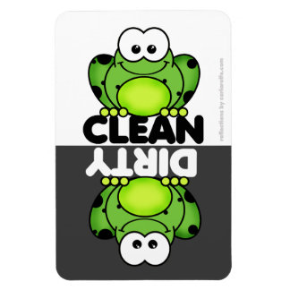 Flexible Cute Frog Lave-vaisselle Magnet