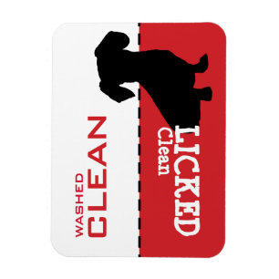 Flexible Dachshund Weiner Dog Dishwasher Magnet Sign