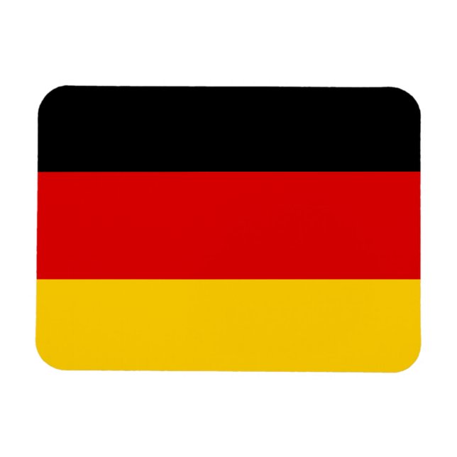 Flexible Deutschland Magnet (Horizontal)