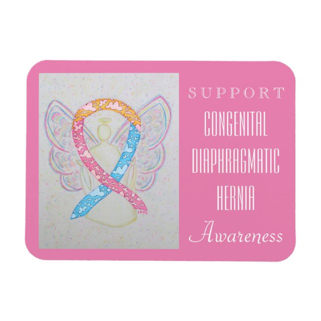 Flexible Diaphragme congénital Hernia Ribbon Magnet (Horizontal)