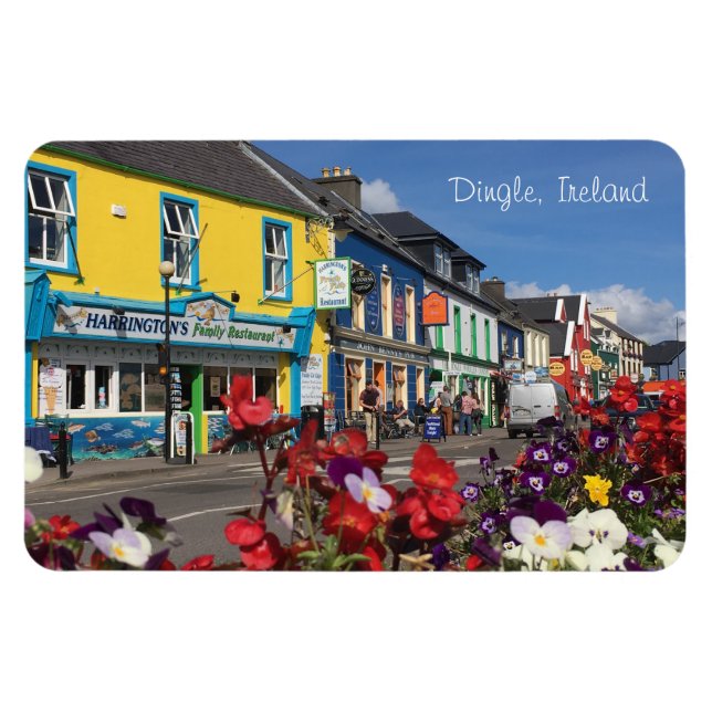 Flexible Dingle Irlande Magnet (Horizontal)