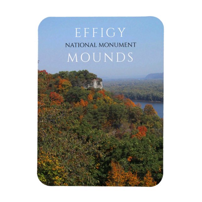 Flexible Effigy Mounds National Monument Magnet (Vertical)