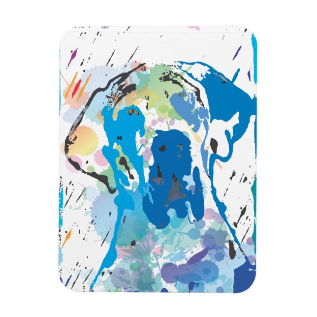 Flexible Esra Dogge auf Magnet (Vertical)