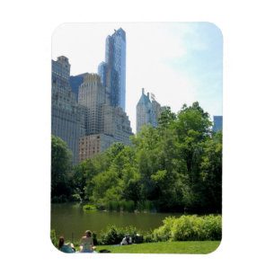 Flexible Été à Central Park - New York City - Magnet